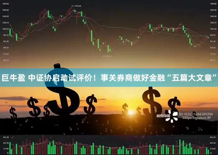 巨牛盈 中证协启动试评价！事关券商做好金融“五篇大文章”